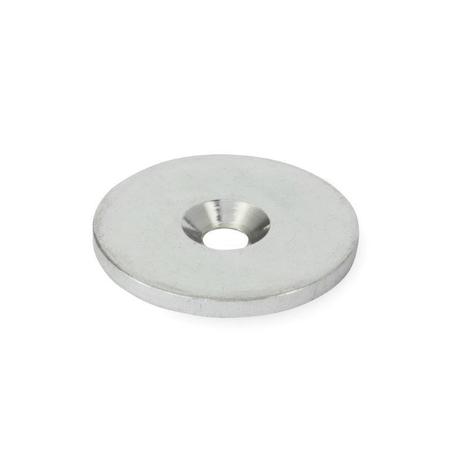 J.W. WINCO GN70-12-A-ST Disc for Magnet Steel GN70